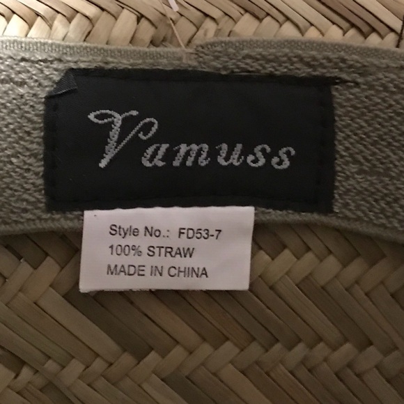 Men's Rush Straw Hat Hawaiian Band - Picture 3 of 5